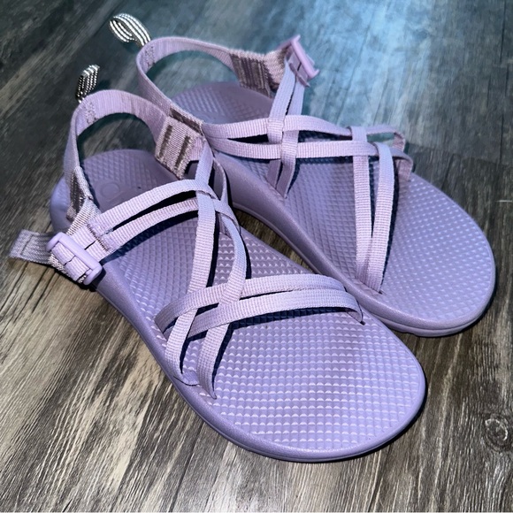 Chaco ZX/1 Sandals Purple - Picture 2 of 8